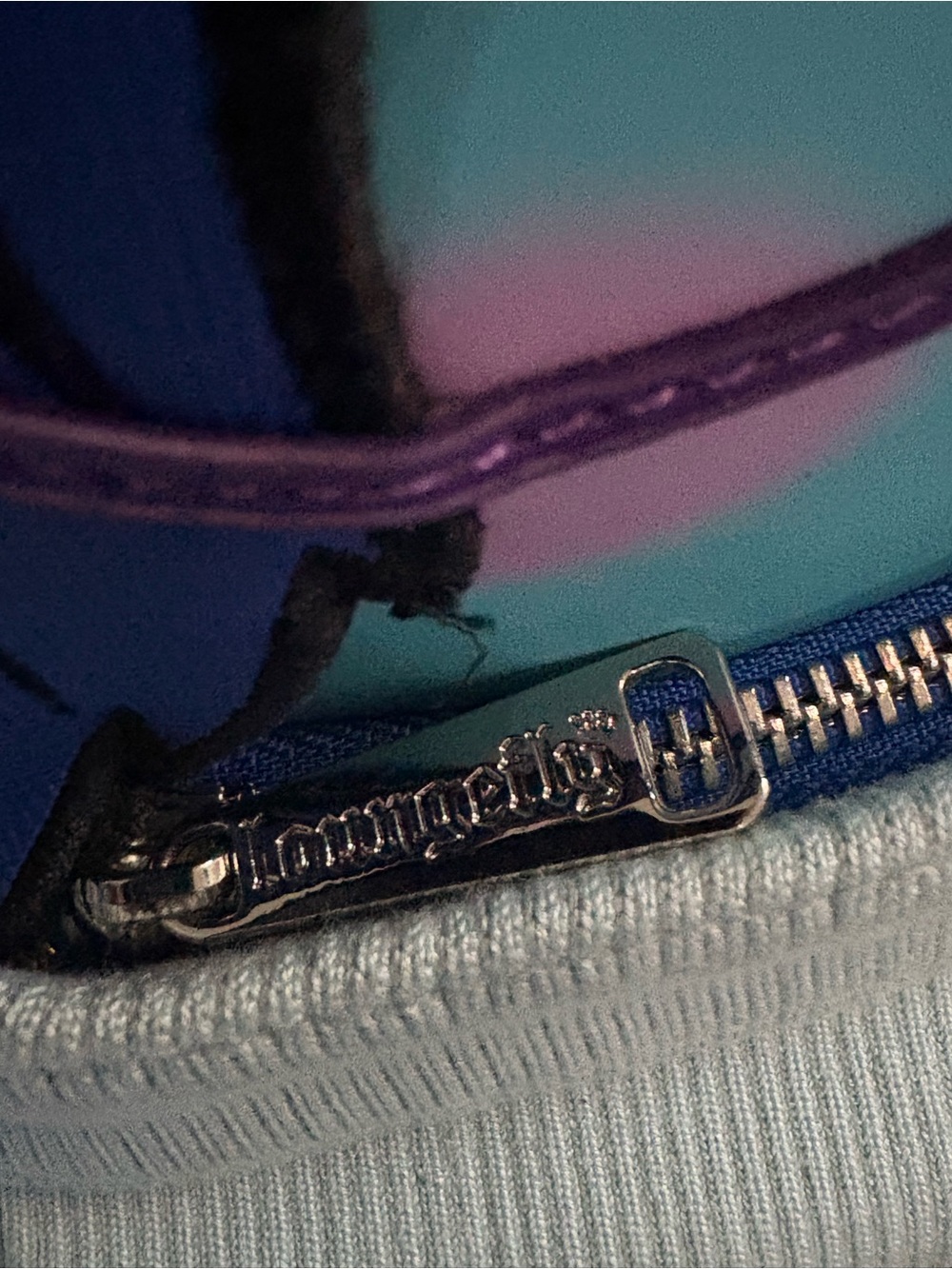 Loungefly Inside Out Sadness Mini Backpack - Picture 9 of 9